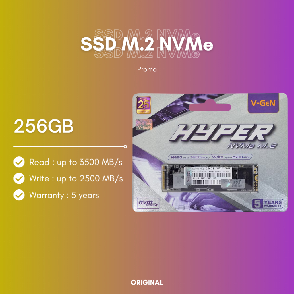 V-GEN SSD HYPER NVME 256GB VGEN