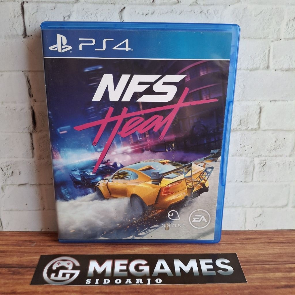 Kaset Bd Ps4 Need For Speed Heat - Second/Bekas