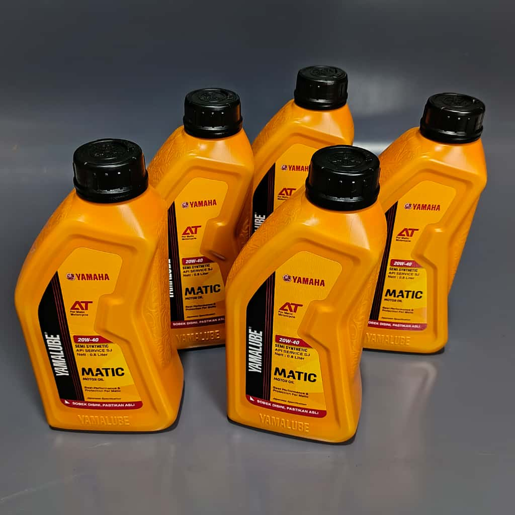 Promo Grosir 3 Botol Oli Yamalube Matic 20w - 40 Oli Motor Matic 800 ML / Tersedia Juga Oli 1L