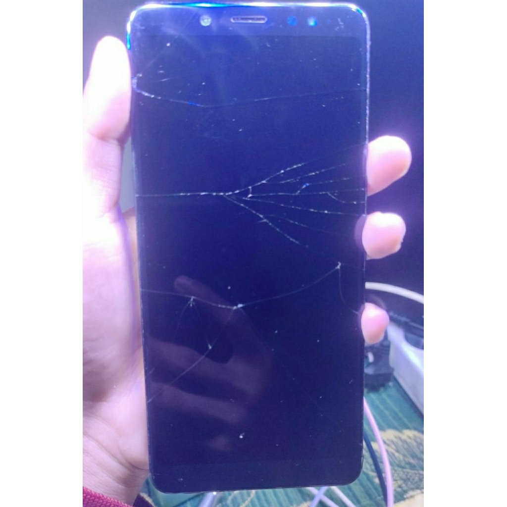 Mesin normal xiaomi redmi note 5 pro 4/64 mines lcd