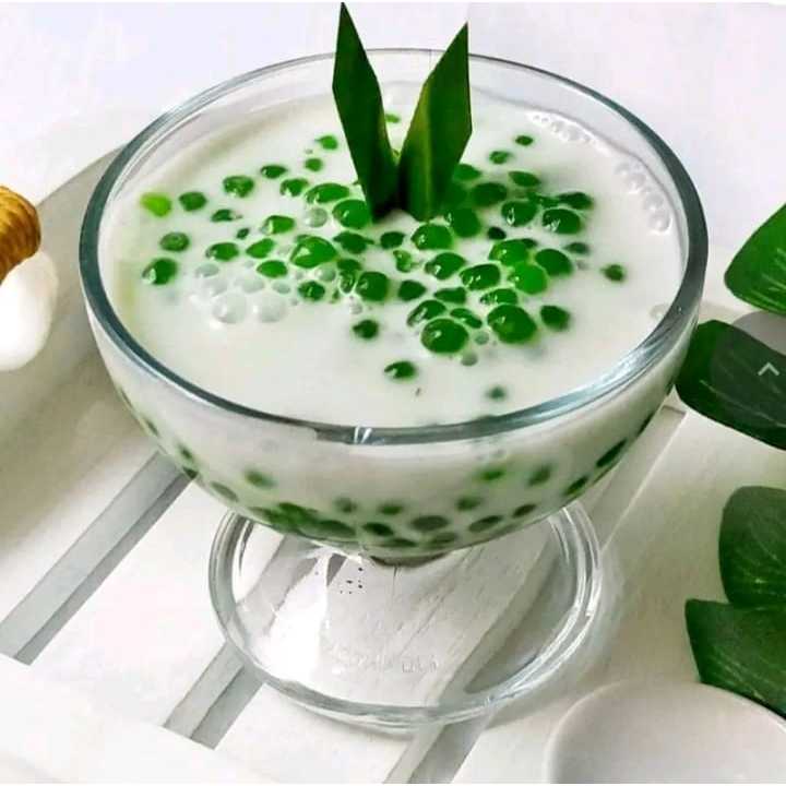 Sagu mutiara hijau kemasan 1kg, Mutiara Sagu