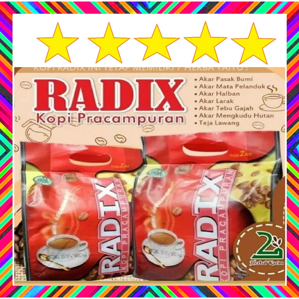 KOPI RADIX HPAI MALAYSIA 32 Sachet original Exp 2027