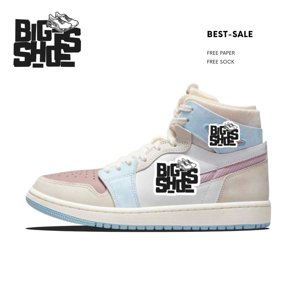 Sepatu AJ 1 High Pink Oxford - Bigshoes