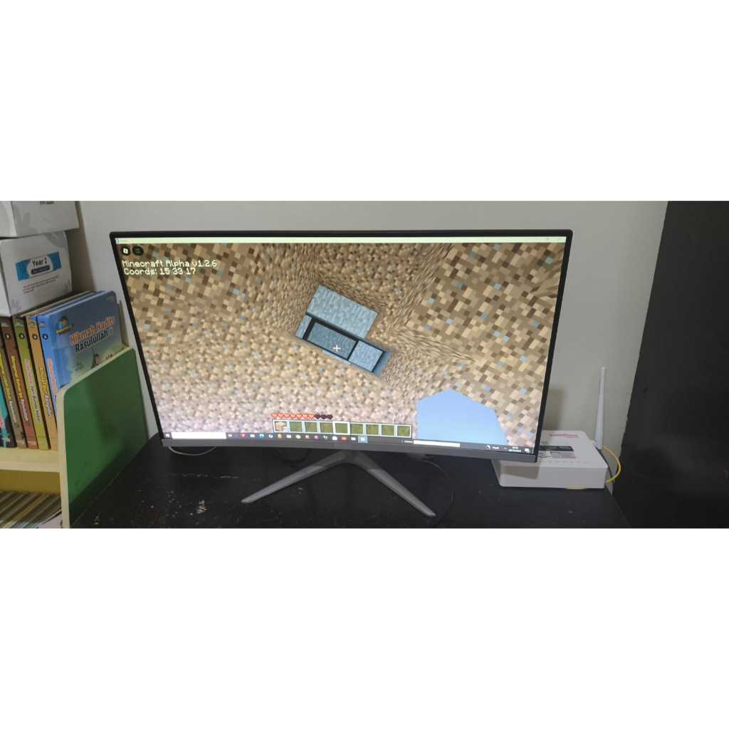 monitor MIIGO 24 inci, 144HZ-Curved screen, panel IPS