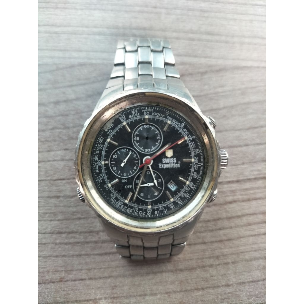 Di Jual Jam Tangan Swiss Expedition SE6012M Original