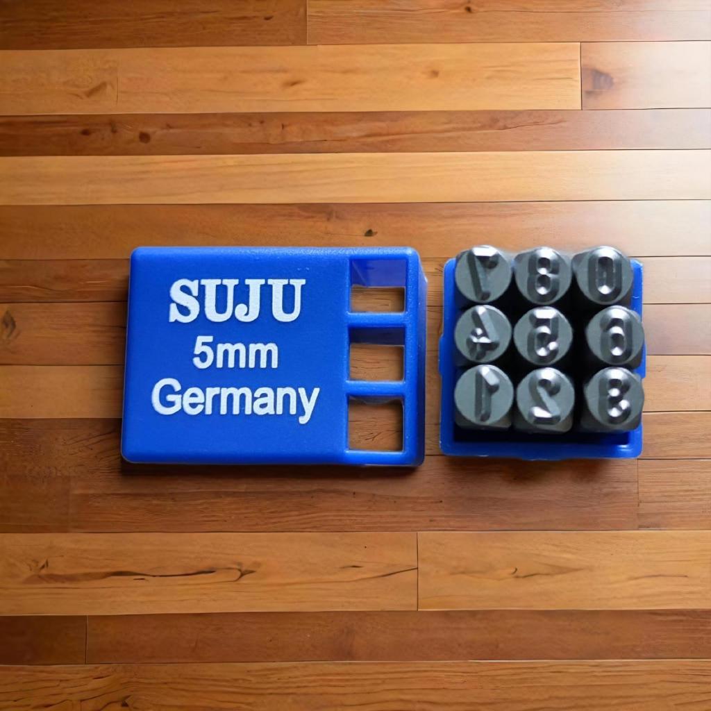 Ketok nomor number punch 5mm SUJU, ketok angka