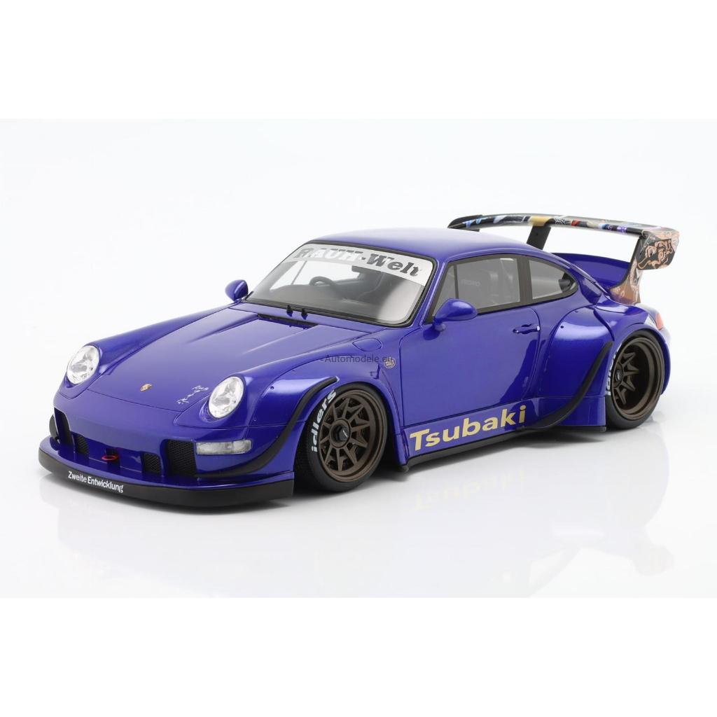 1/18 GT Spirit Porsche RWB Tsubaki Blue Diecast