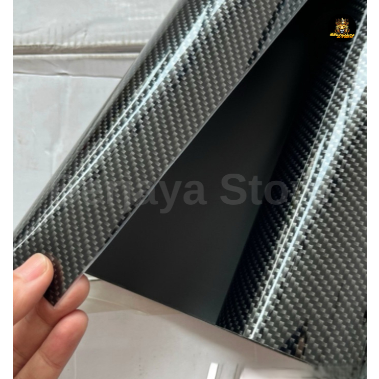 Stiker Skotlet Carbon 7D PET Glossy termurah & Terlaris