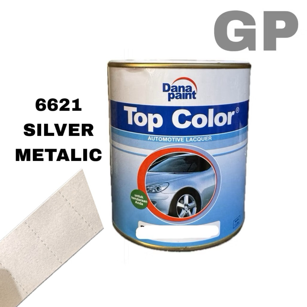 Top Color 6621 SILVER METALIC || Danapaint || Cat Mobil