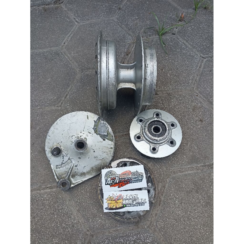 TROMOL BELAKANG KAWASAKI KE125 ORIGINAL PNP HONDA TIGER MEGAPRO CB GL100
