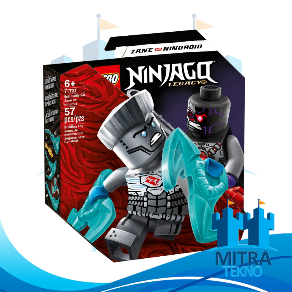LEGO Ninjago 71731 - Epic Battle Set - Zane vs. Nindroid