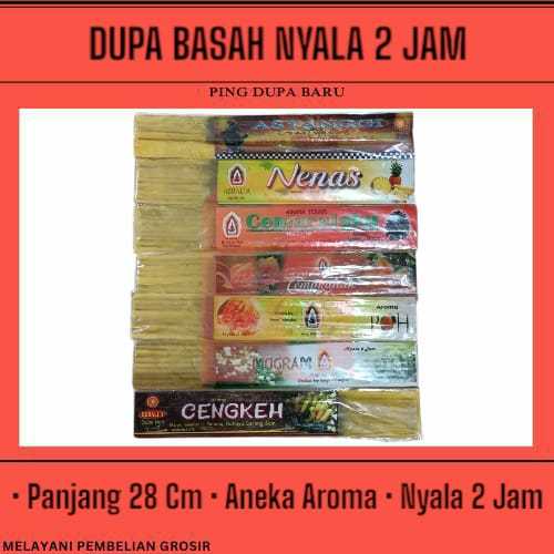 Dupa Basah Bali Aneka Aroma Nyala 2 Jam
