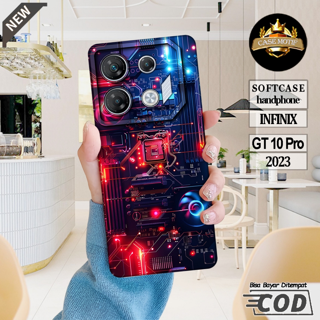 Case INFINIX GT 10 PRO Casing GT 10 PRO 5G Terbaru 2023 Softcase Casing Silikon Case Hp Murah