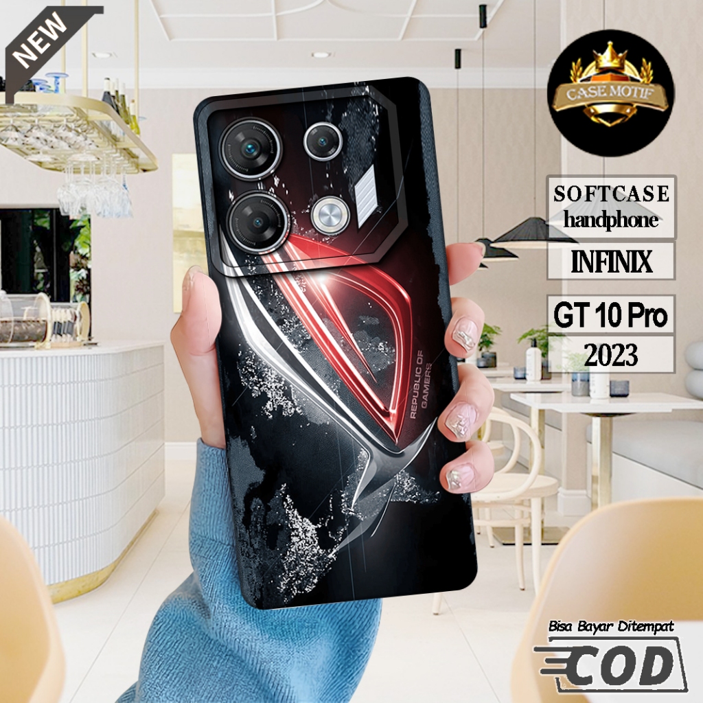 Case INFINIX GT 10 PRO Casing GT 10 PRO 5G Terbaru 2023 Softcase Casing Silikon Case Hp Murah