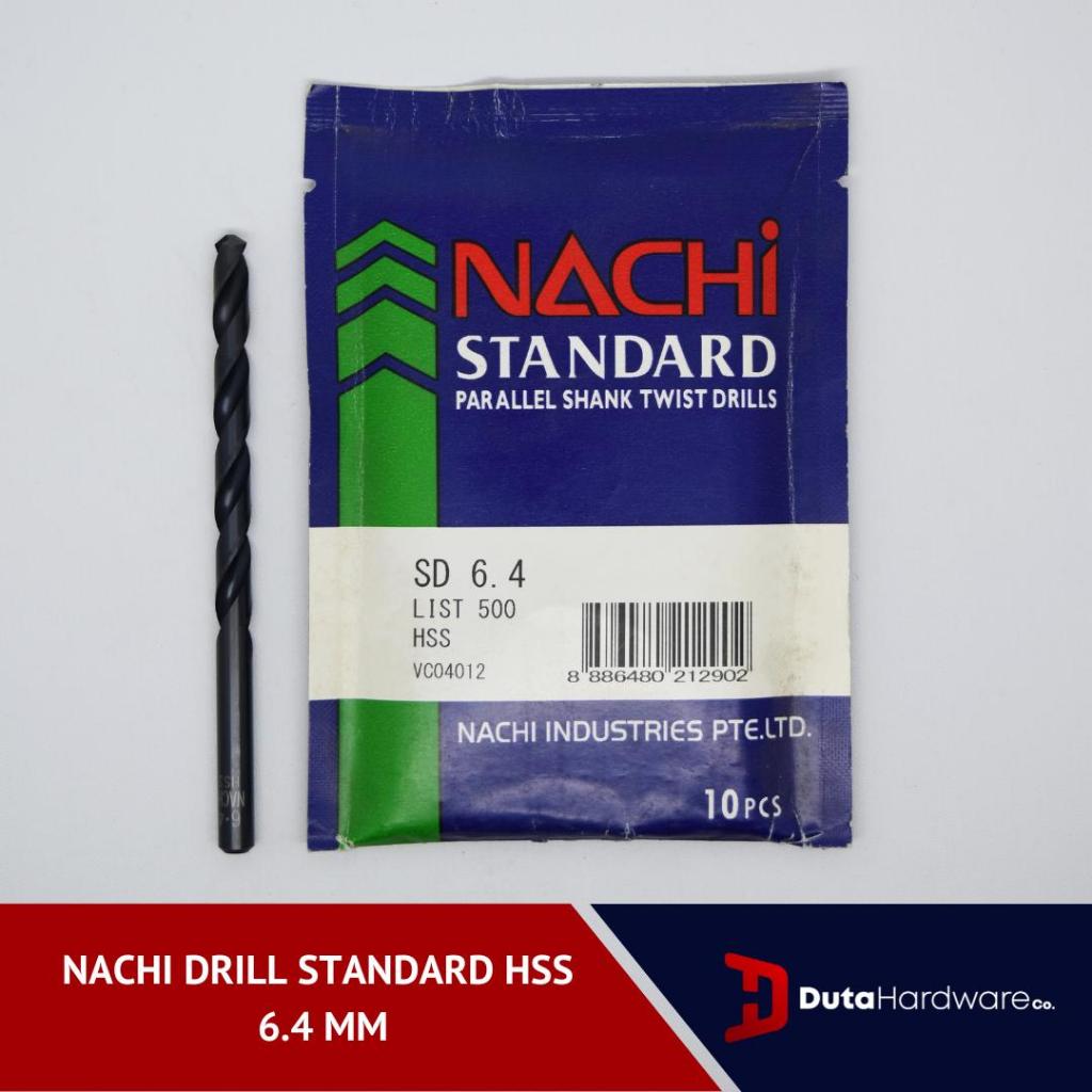 Nachi Mata Bor Besi 6.4 MM HSS