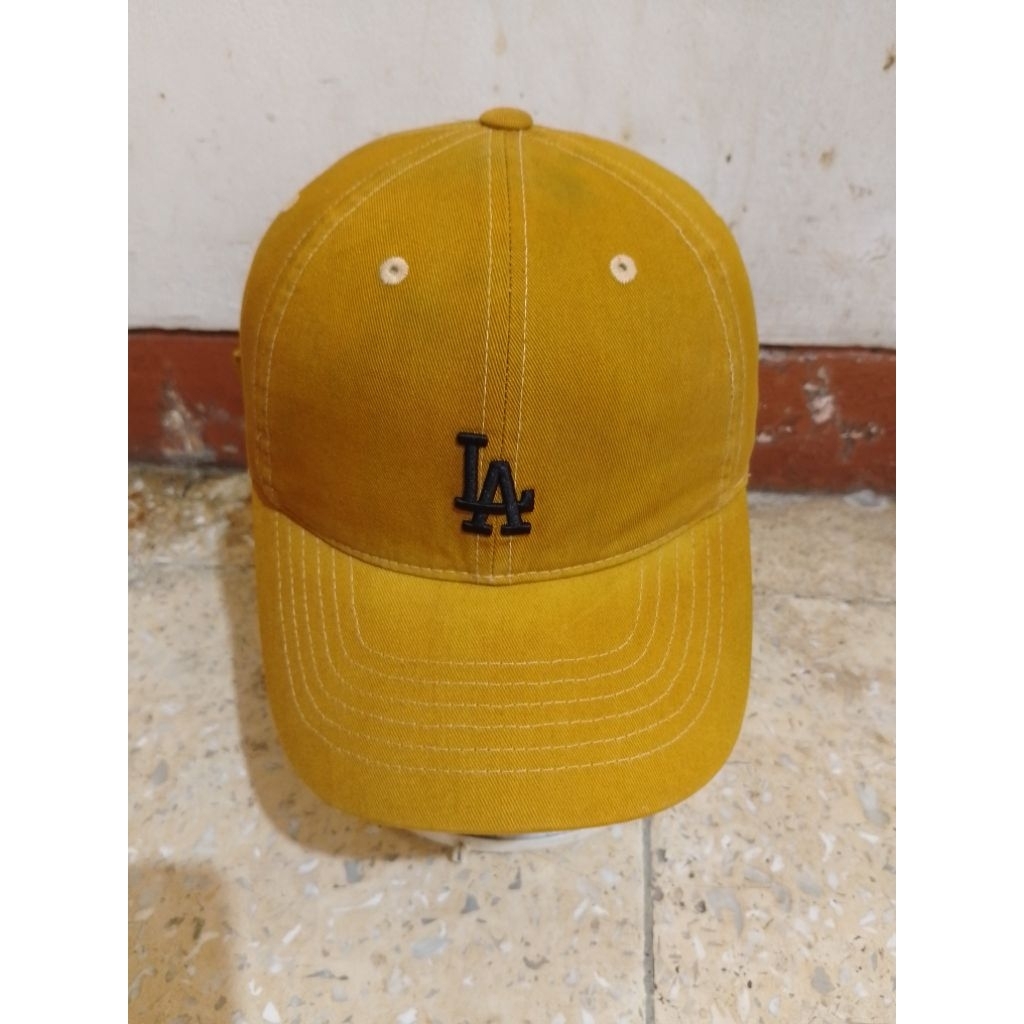 Topi MLB LA logo bordir original second bekas