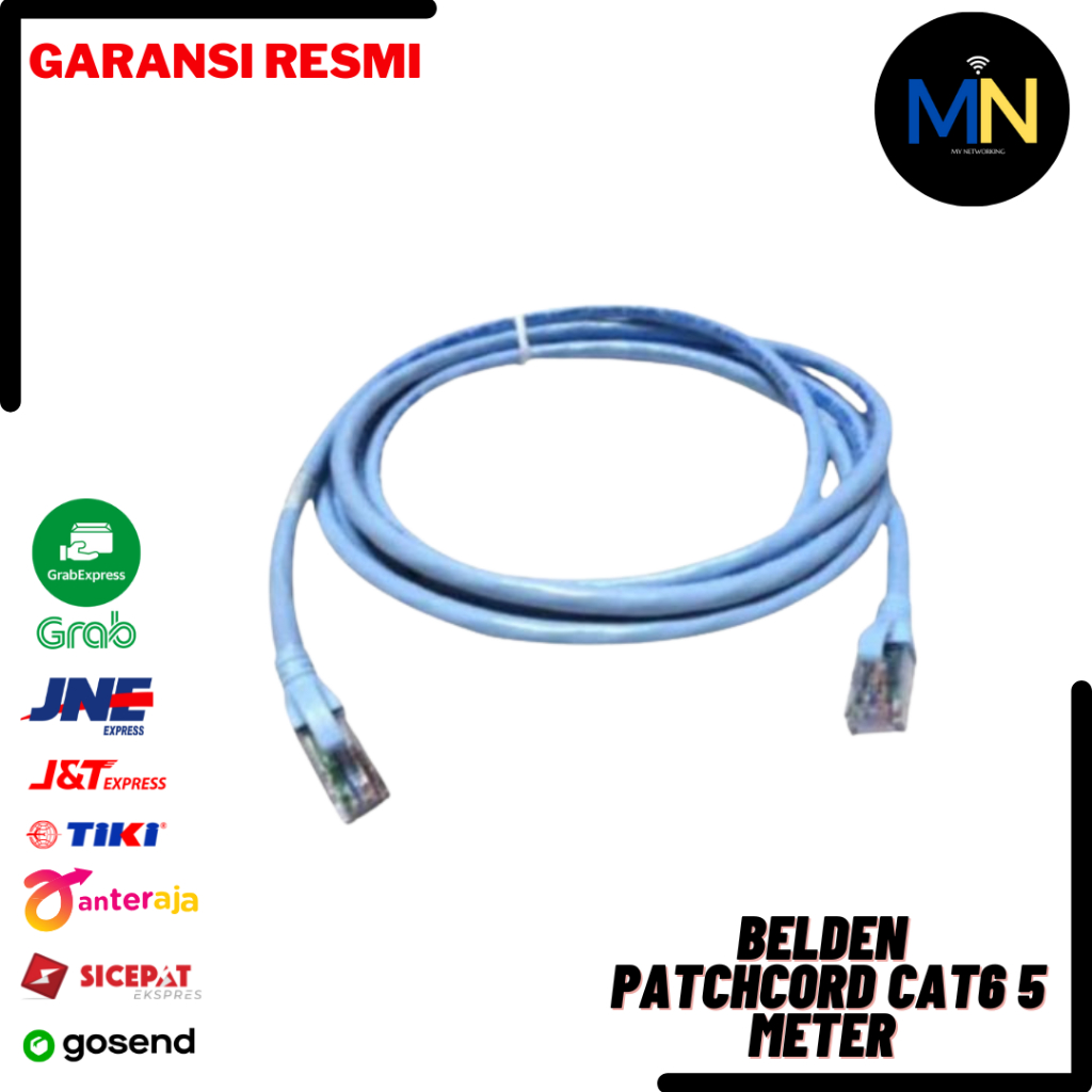 Belden Patchcord CAT6 5Meter / kabel Lan belden cat6 5 meter / cat 6