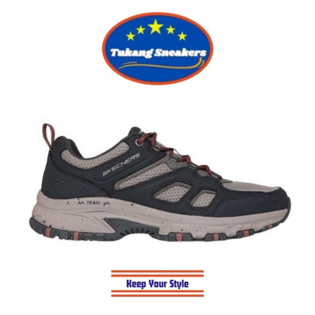 Sepatu Outdoor Pria Skechers Hillcrest Taupe SKE237749CHT