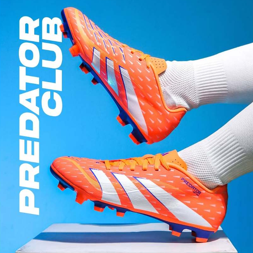 Sepatu Bola Adidas Predator Club FxG - Sigcor Beam Orange JH8846 Original