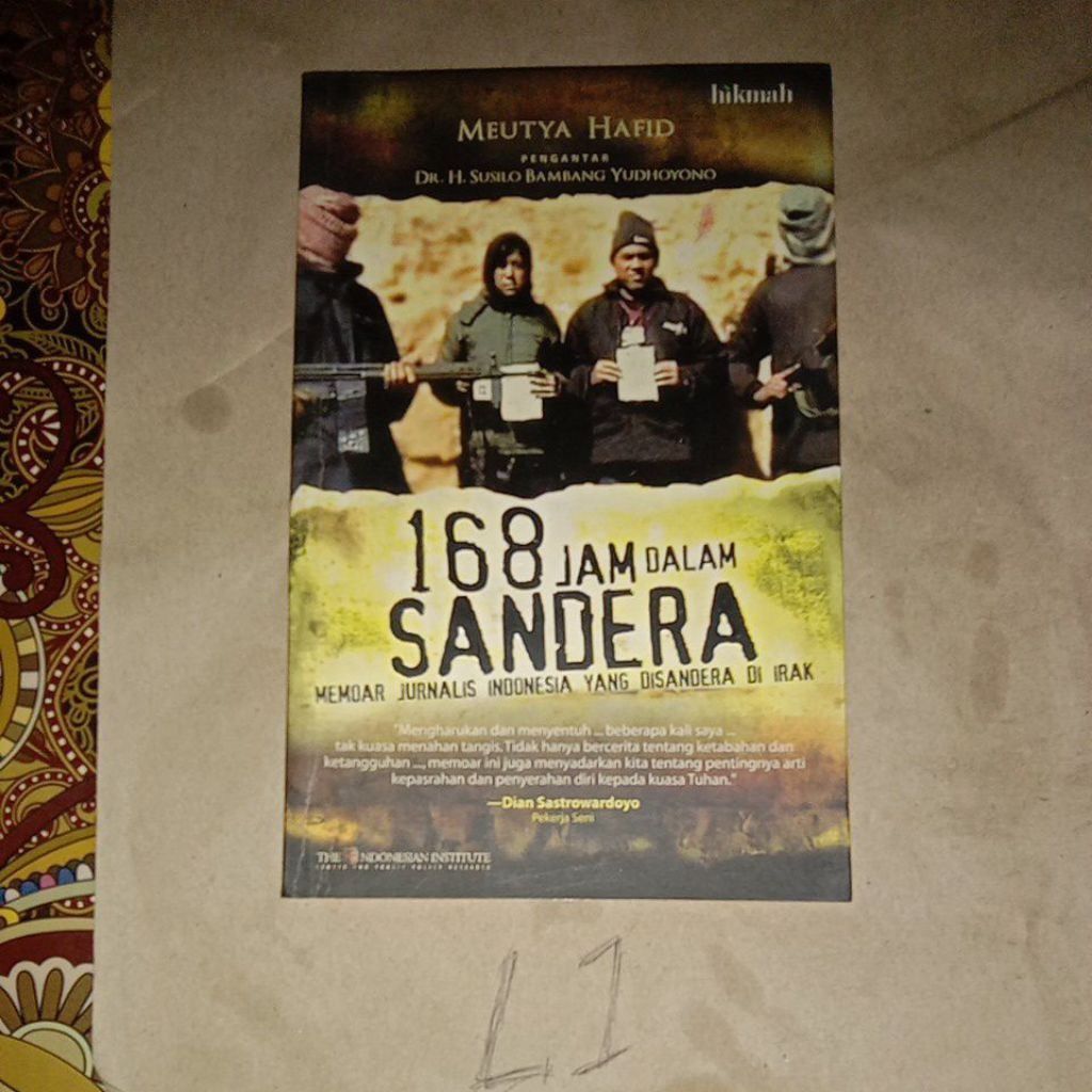 BUKU 168 JAM DALAM SANDERA
