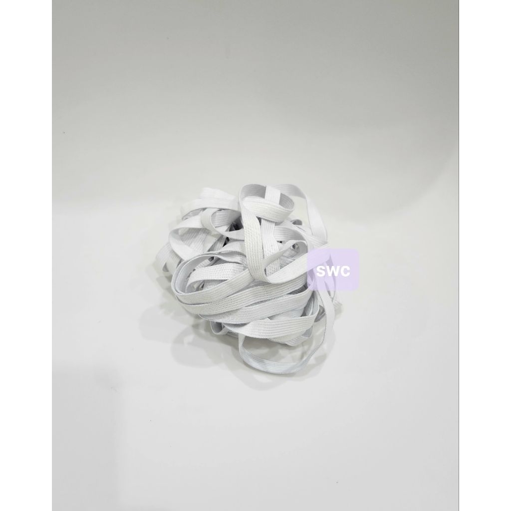 [1meter] karet elastis/karet kolor/ karet 1 cm/karet celana