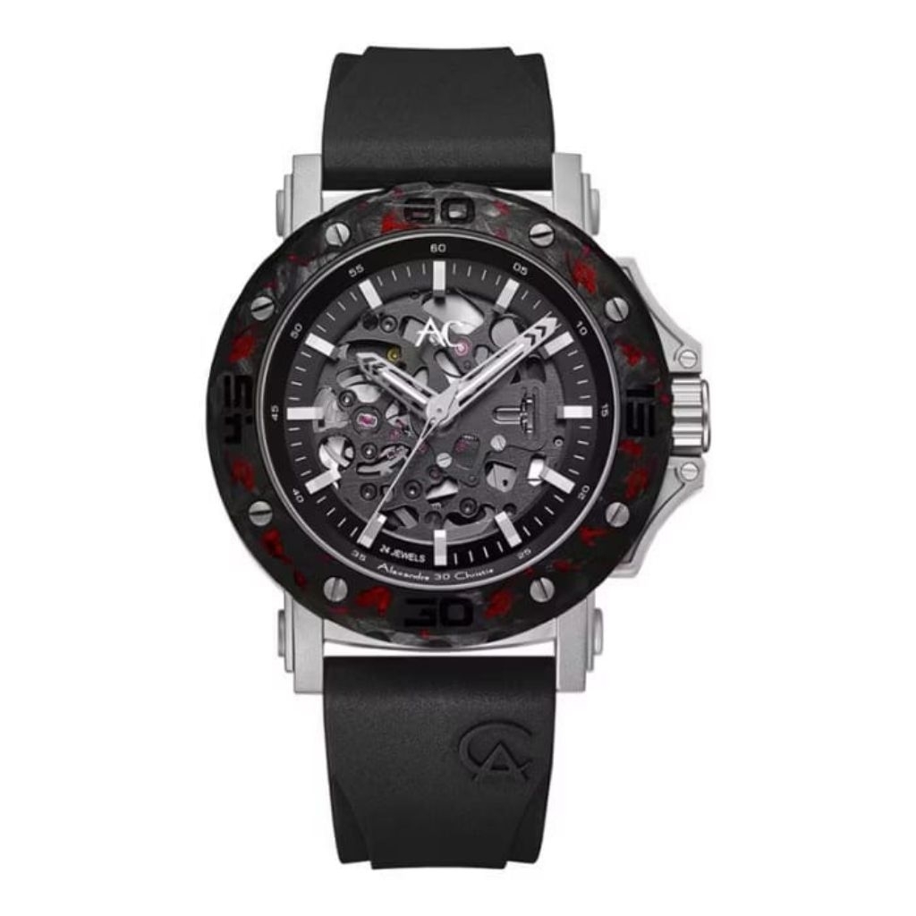 JAM TANGAN AC9205 SKELETON / AC 9205 MATIC ORIGINAL