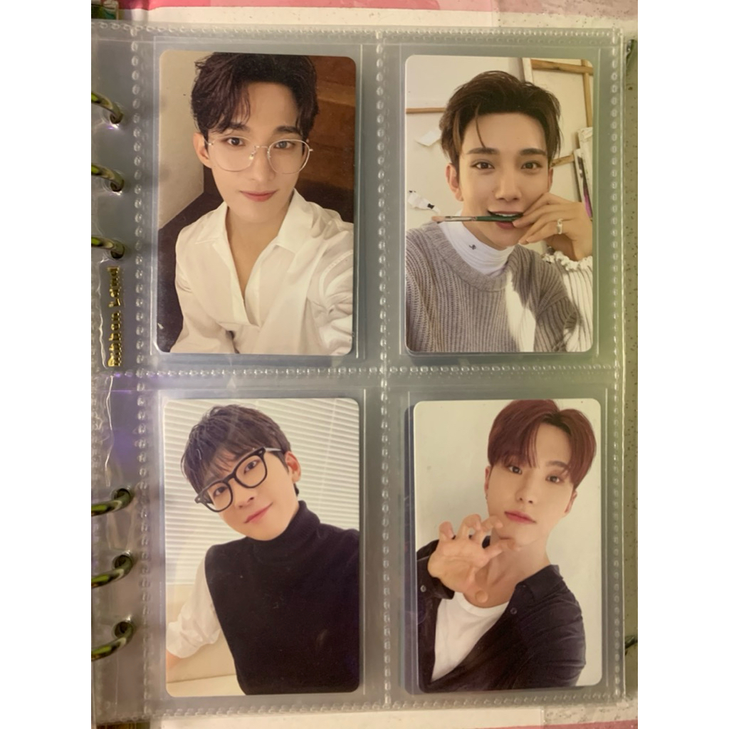 Photocard Official Seventeen Season Greeting Set 2024 Joshua Hoshi Wonwoo Dokyeom Seungkwan Vernon