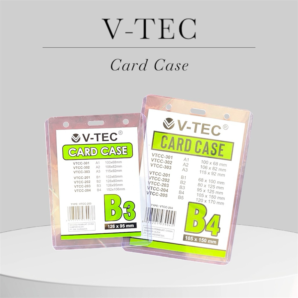 Termuraahhh CARD CASE ID CARD CASE V-TEC super tebal kualitas premium