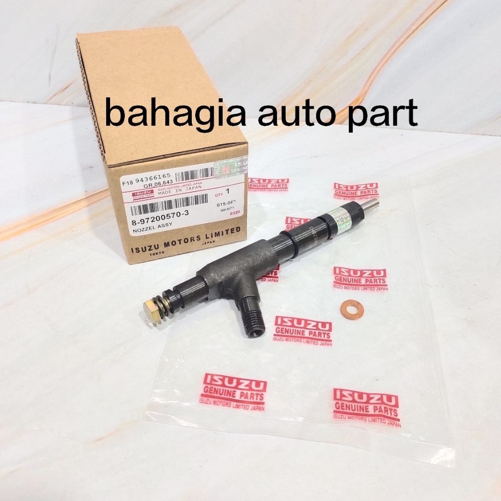 NOZZEL INJEKTOR NOSEL INJEKSI ISUZU ELF NKR71 NMR71 EURO 2 ORIGINAL GARANSI