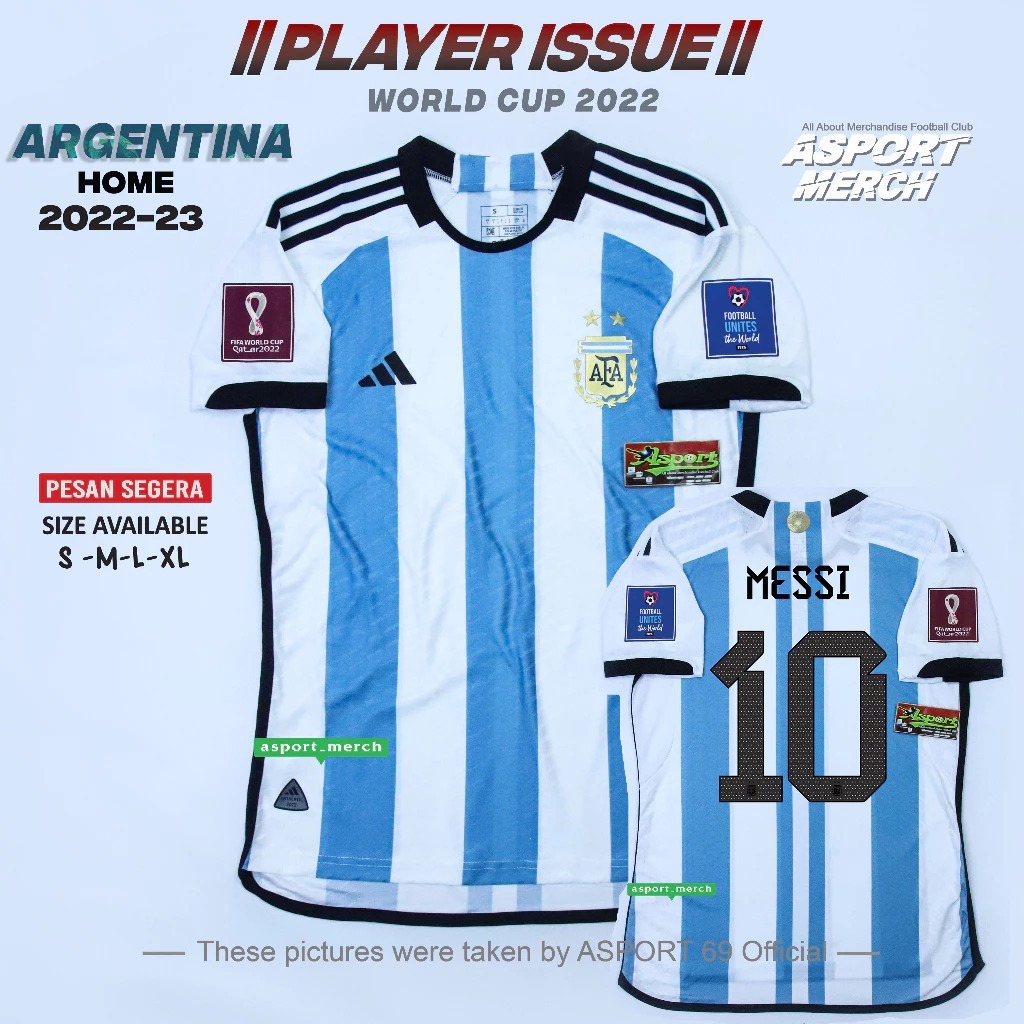 PLAYER ISSUE ARGENTINA HOME 2022 2023 PI