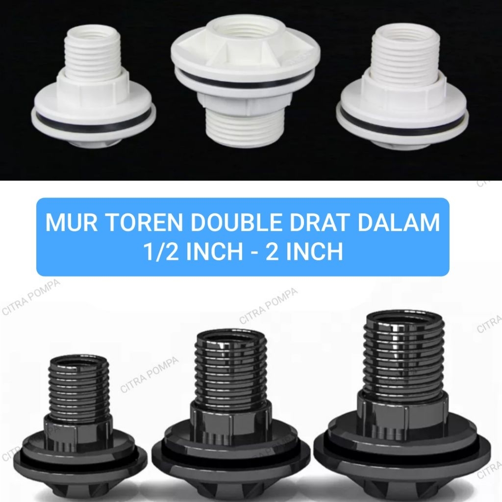 MUR TOREN PVC DOUBLE DRAT DALAM  /VAULT RING  vo kring TOREN
