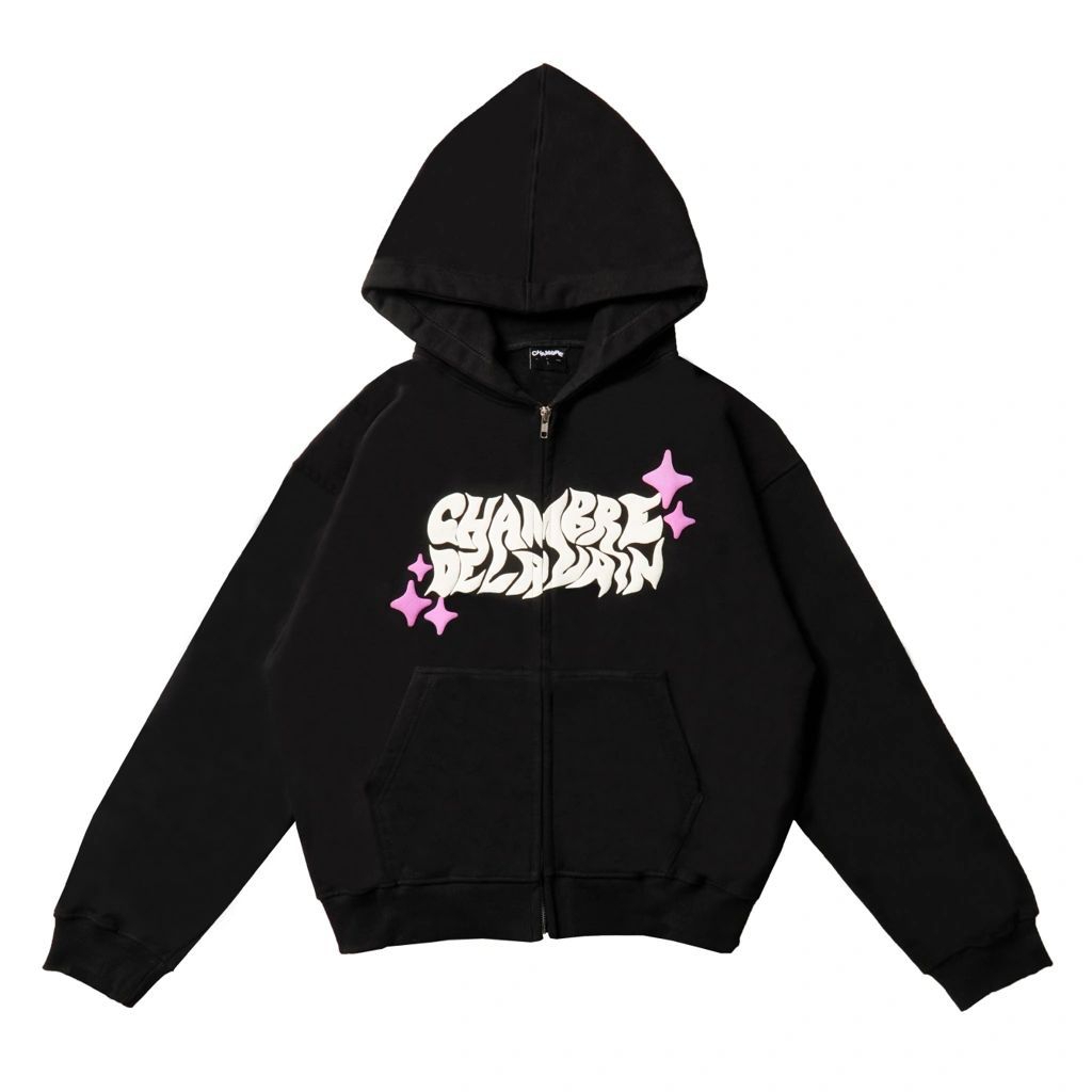 BOXY HOODIE ZIP CHAMBRE FOREVER