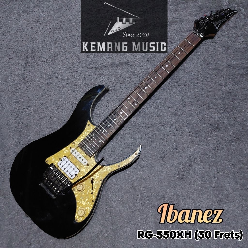 gitar langka Ibanez RG550XH 30 Frets upgrade seydun