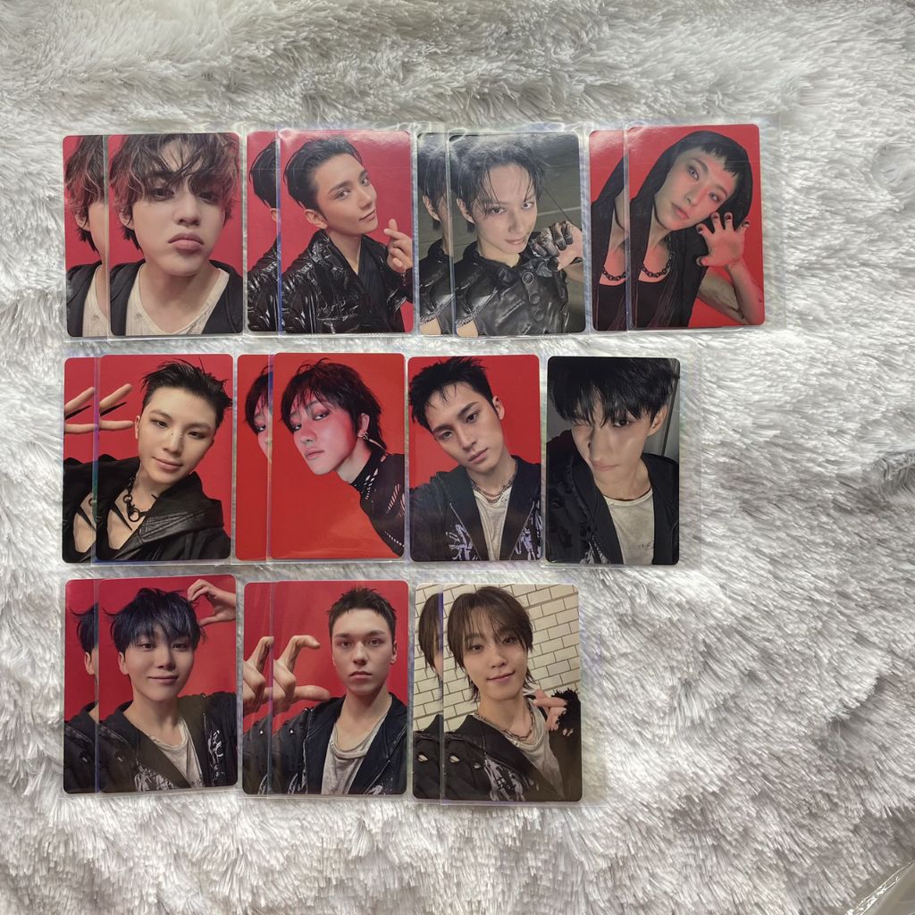 (READY STOCK) SEVENTEEN PHOTOCARD PC YZY YIZHIYU OFFLINE FANSIGN SHANGHAI