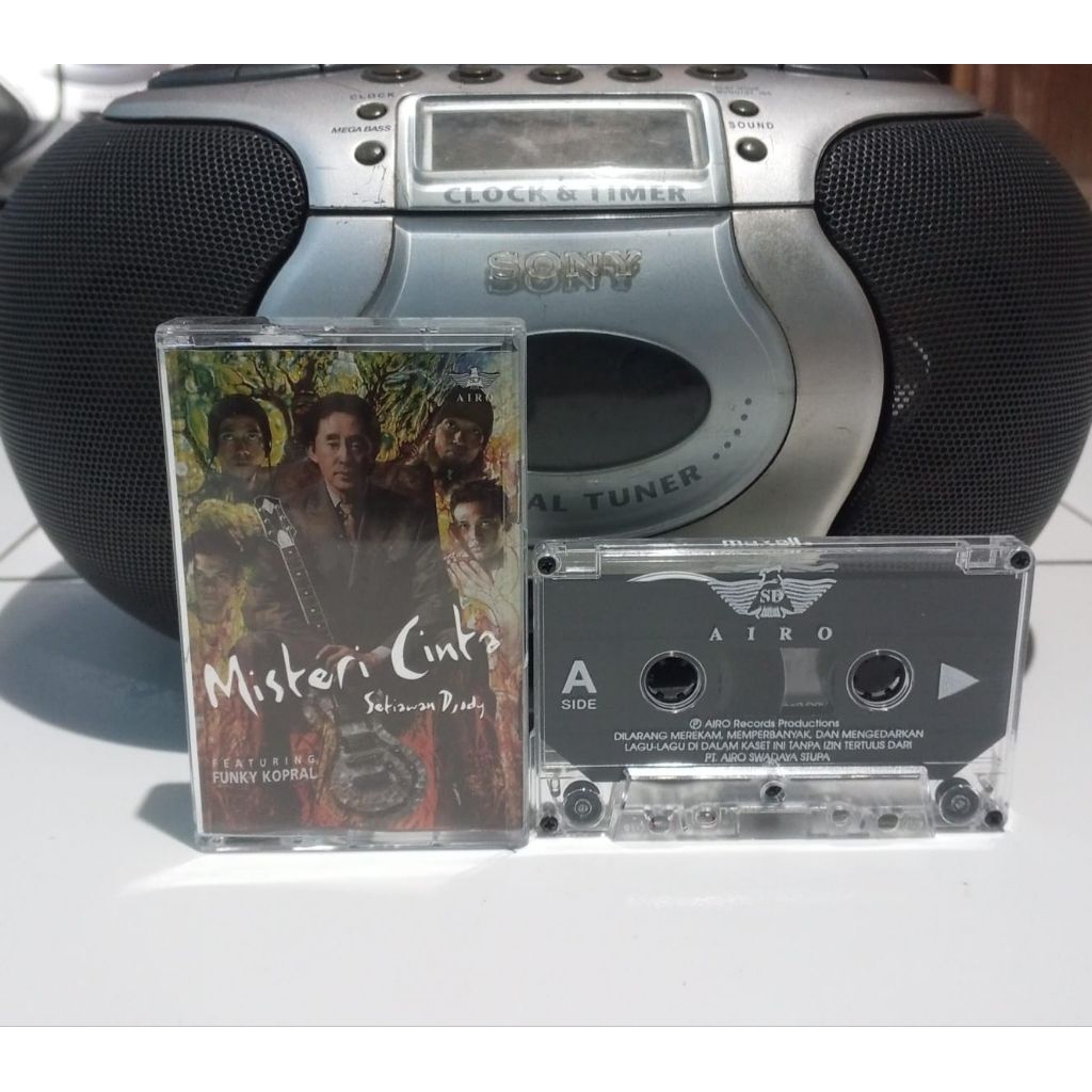 Kaset Pita Setiawan Djody Featuring Funky Kopral - Misteri Cinta