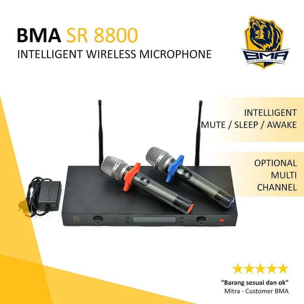 MICROPHONE 8800 BMA / MIC WIRELESS BMA / MIC 8800 BMA / MIC BMA