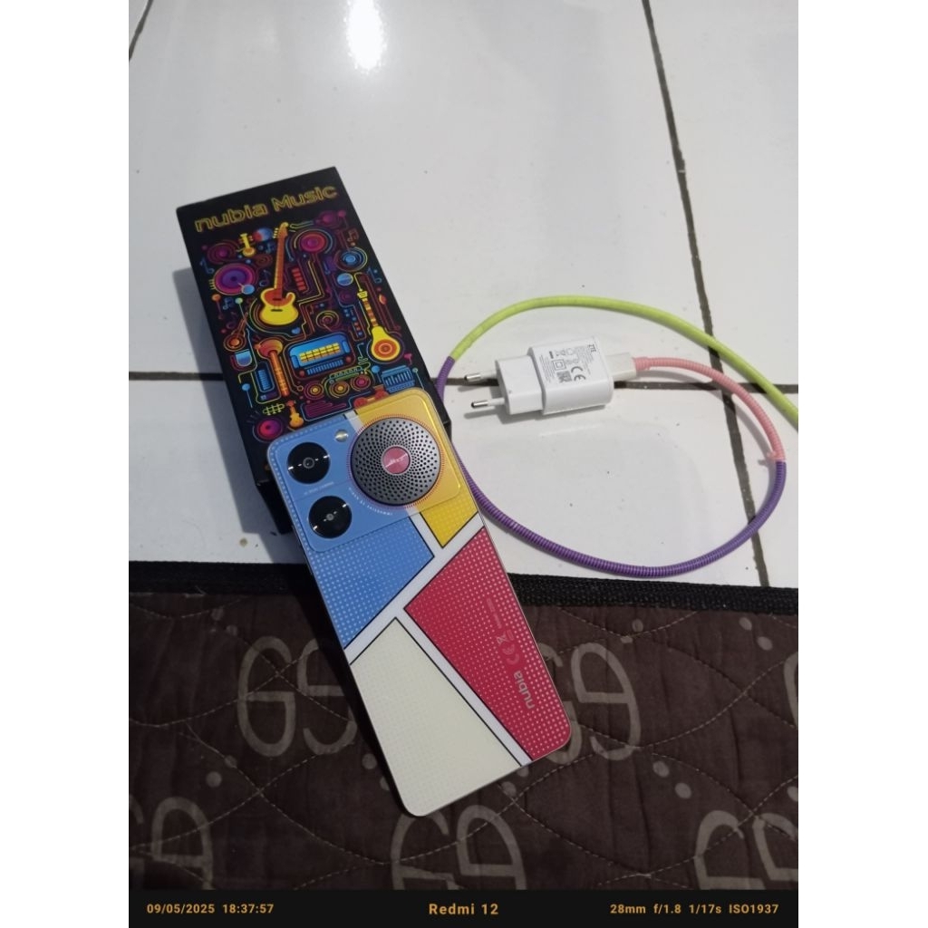 HP android second NUBIA MUSIK RAM 4+4 ROM 128GB