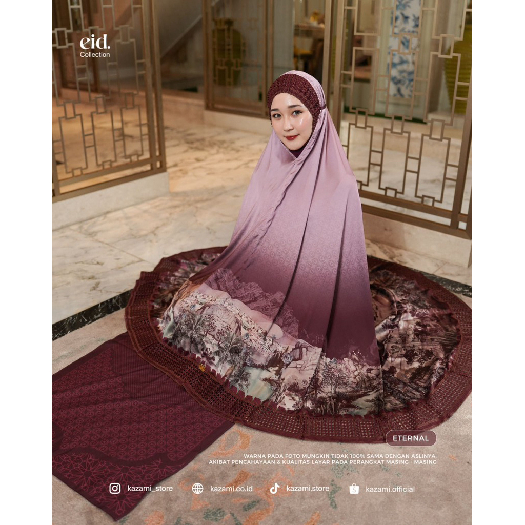 Mukena Telengkung ainun Soul Of Quds ( mukena palestine) by kazami store | DIKIRIM HADIAH DULU