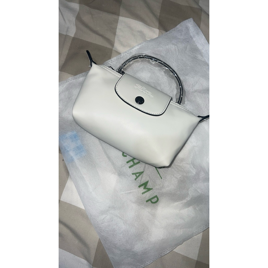 Lc Pouch Cuir White/Papier