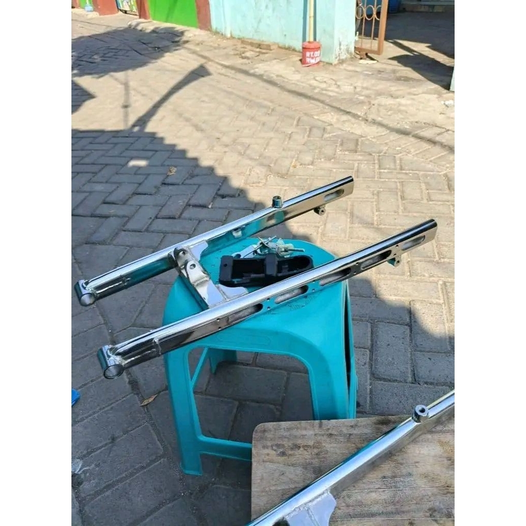 Swing arm Yamaha MX KING MX NEW MX OLD RACING TIPE LONG PANJANG 60cm 65cm set