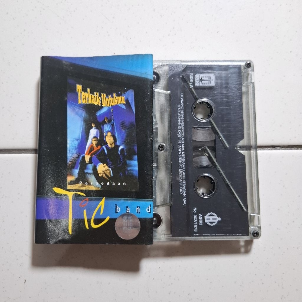 Kaset Pita TIC Band - Terbaik Untukmu