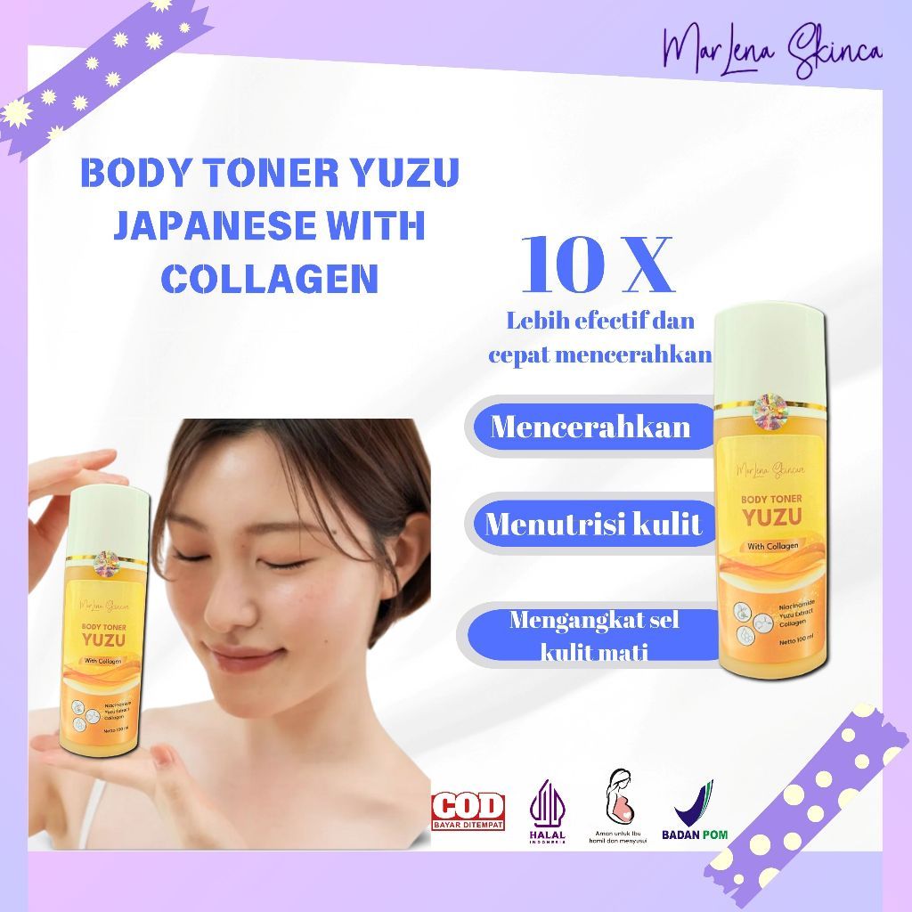 Bundling 2 Toner YUZU collagen kelupas