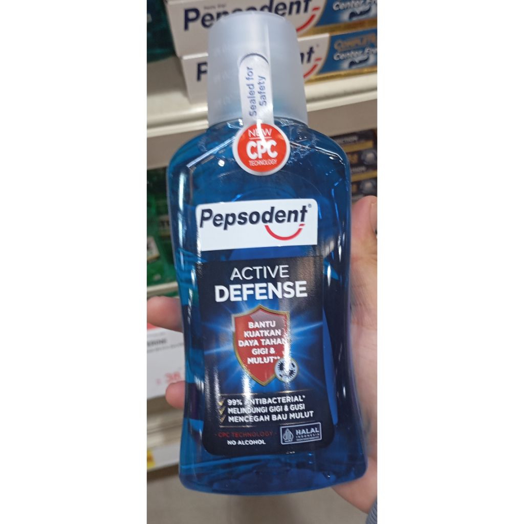 PEPSODENT MOUTHWASH ACTIVE DEFENSE 300ML