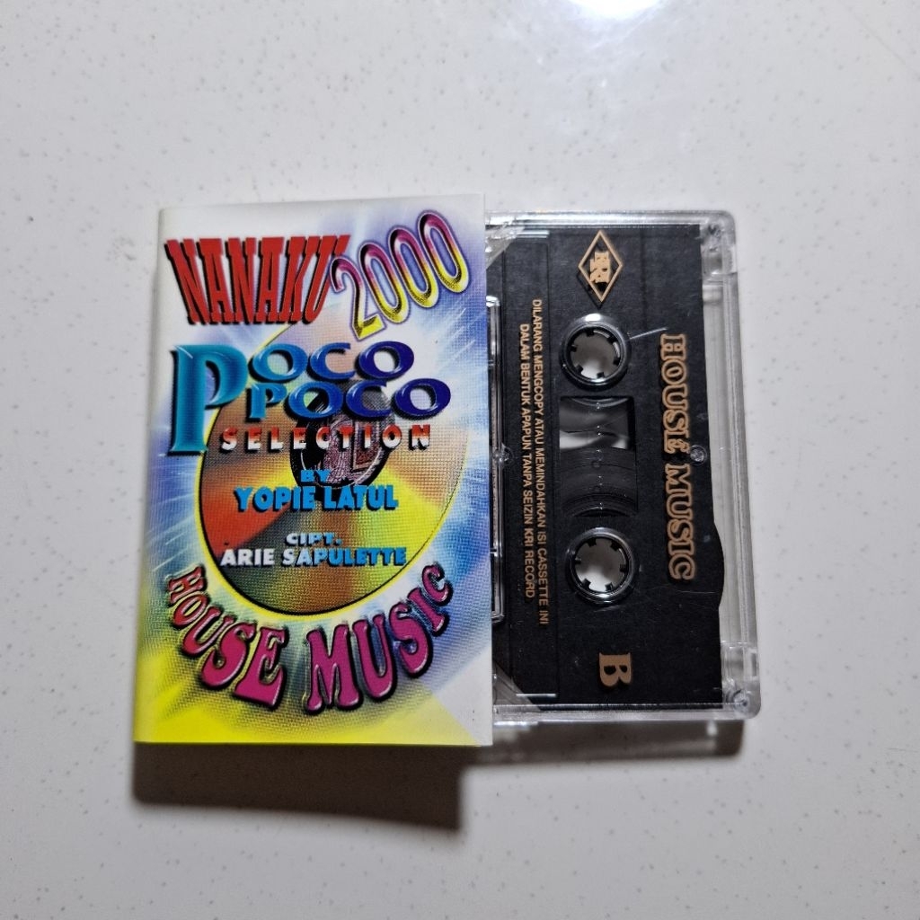 Kaset Pita Musik Poco Poco 2000 House Musik