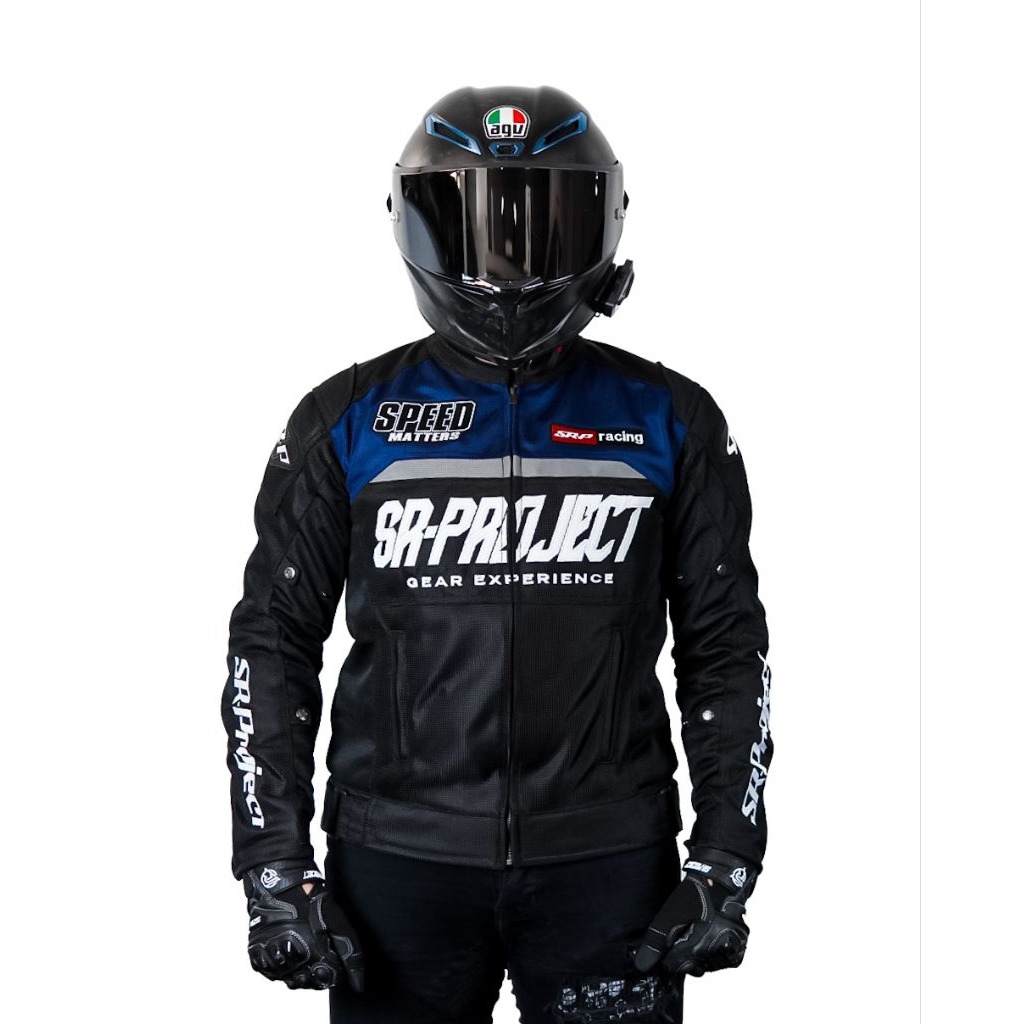 JAKET MESH SR-PROJECT RIDERA Midnight Blue