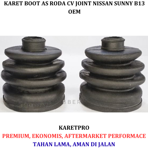 KARET BOOT AS RODA CV JOINT NISSAN SUNNY B13 OEM