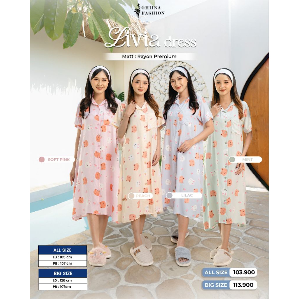 LIVIA DRESS ORIGINAL GHIINA FASHION