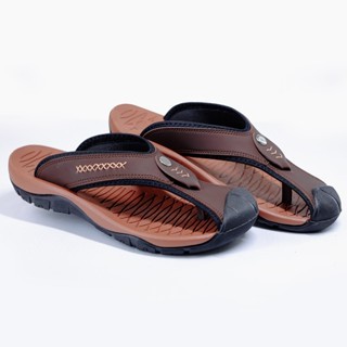 Sandal Pria Casual Kekinian Terbaik Original Best Seller - Sandal Kulit Dewasa Murah - Tiger Leather