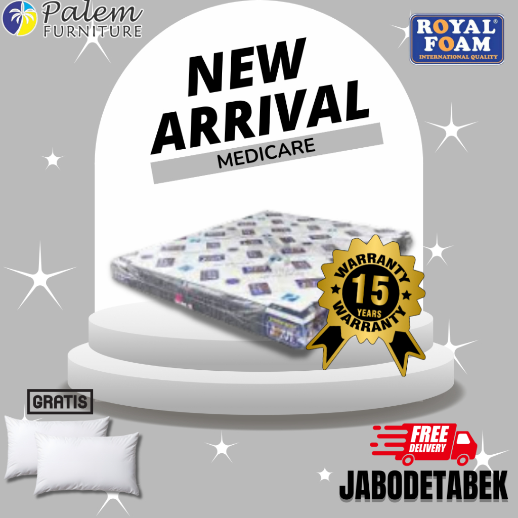 KASUR BUSA REBONDED NEW MEDICARE ROYAL FOAM