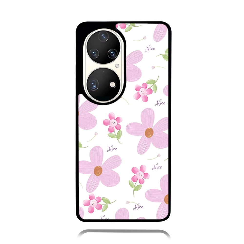 Case Phone Huawei P70 P60 P50 P40 P30 P20 PRO Custom Softcase Nice Light Purple
